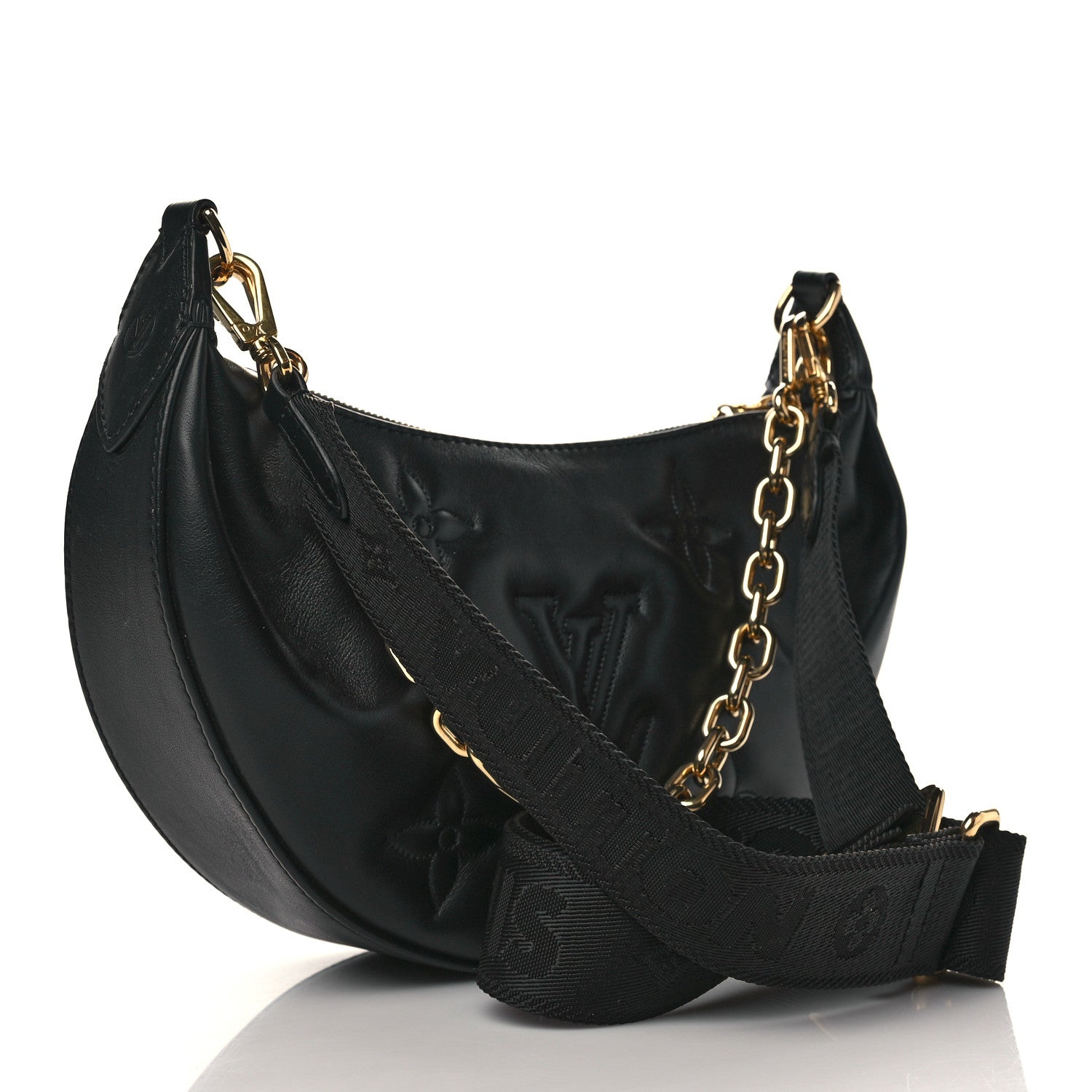 Louis Vuitton Calfskin Bubblegram Over The Moon Black 3 of 8