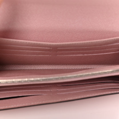 Louis Vuitton Epi Sarah Wallet NM Rose Ballerine 4 of 4