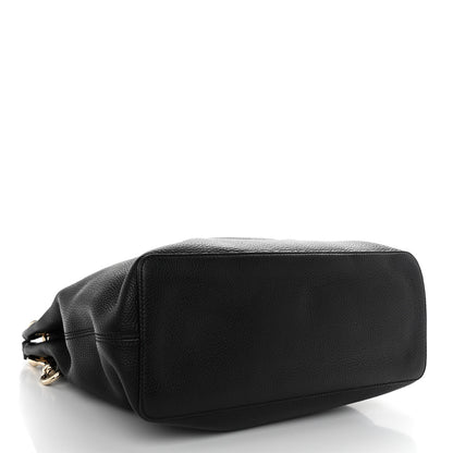 Gucci Pebbled Calfskin Large Soho Hobo Black 4 of 11