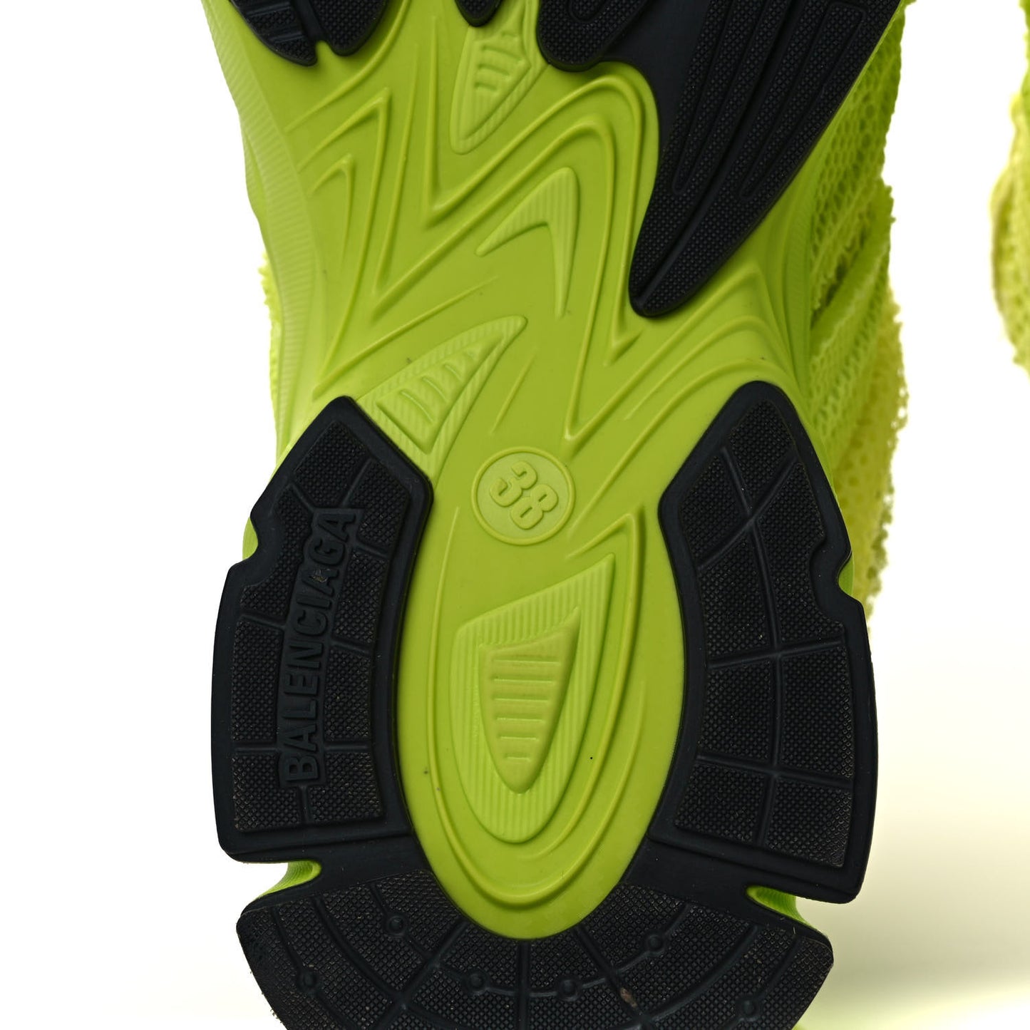 Fabric Mesh Womens Phantom Sneakers 38 Lime Black
