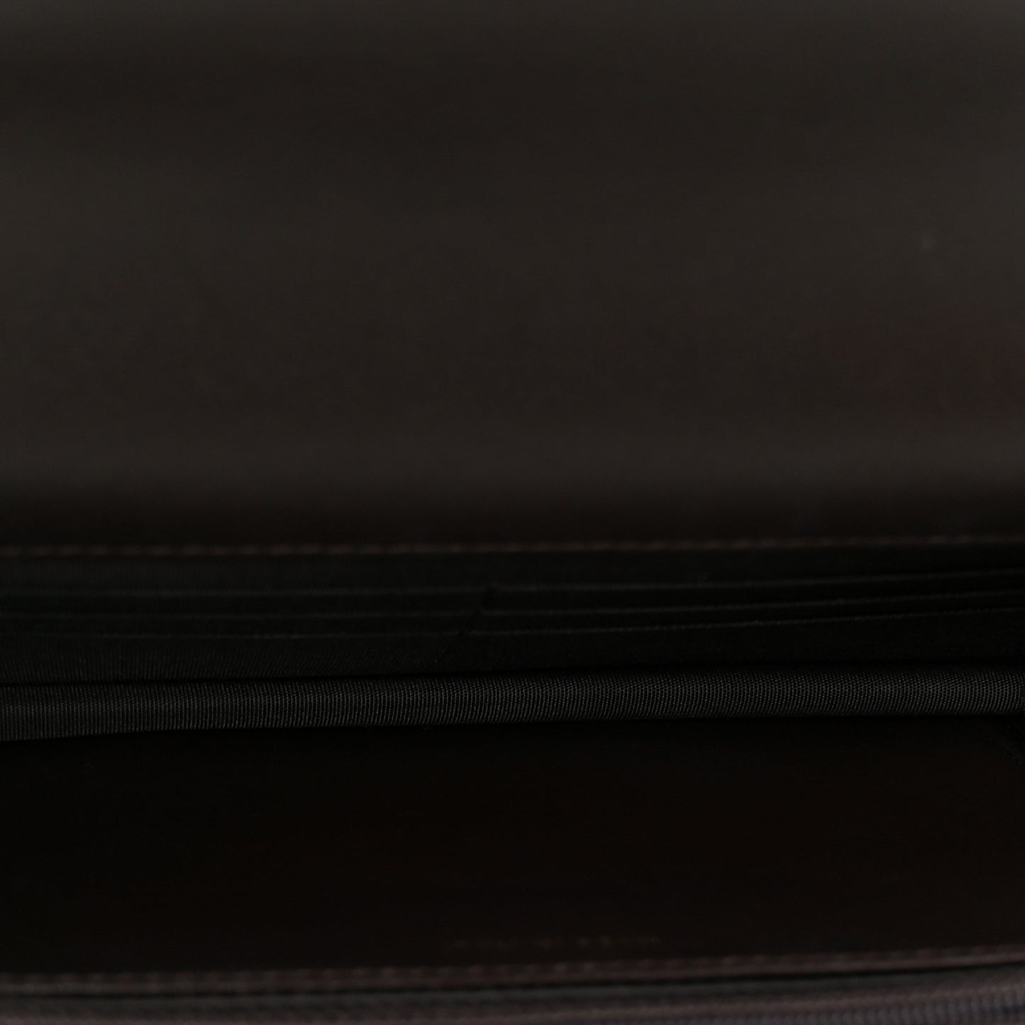 Lambskin Quilted Chanel 19 Wallet On Chain WOC Dark Brown