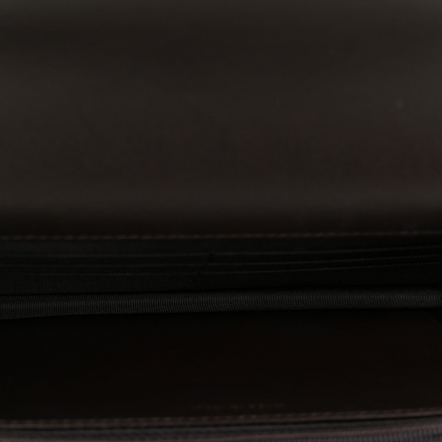 Chanel Lambskin Quilted Chanel 19 Wallet On Chain WOC Dark Brown 5 of 12