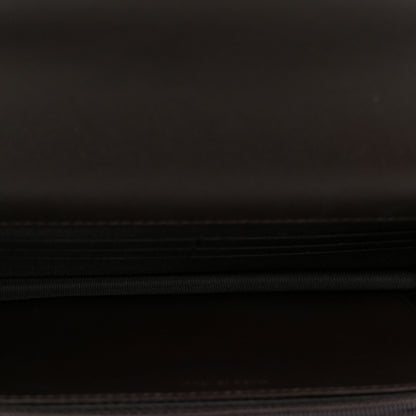 Chanel Lambskin Quilted Chanel 19 Wallet On Chain WOC Dark Brown 5 of 12