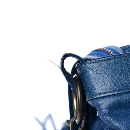 Balenciaga Agneau Classic Hardware Town Bleu Cobalt Bleu Electric 10 of 12