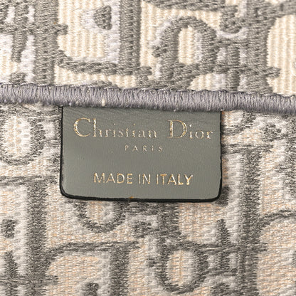 Christian Dior Oblique Medium Book Tote Grey 6 of 9