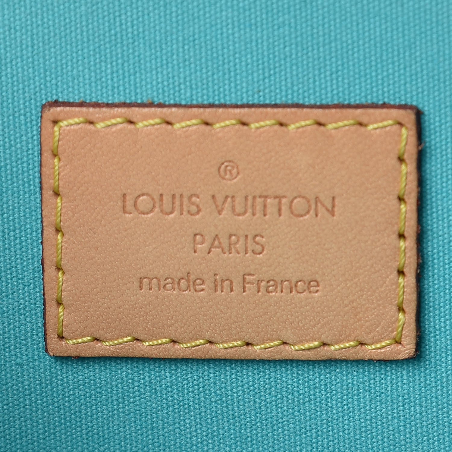 Louis Vuitton Vernis Alma PM Blue Lagon 8 of 16