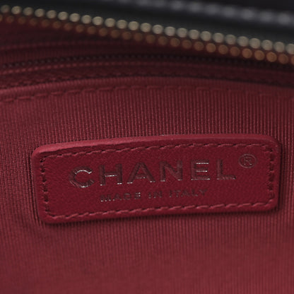 Chanel Aged Calfskin Quilted Large Gabrielle Hobo Black 6 of 13