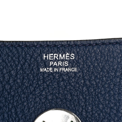 Hermes Taurillon Clemence Lindy 34 Bleu De Malte 6 of 10