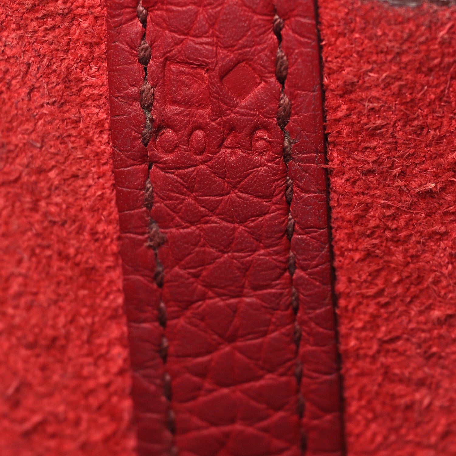 Hermes Taurillon Clemence Picotin Lock 18 PM Rouge Garance 7 of 10