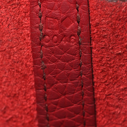 Hermes Taurillon Clemence Picotin Lock 18 PM Rouge Garance 7 of 10