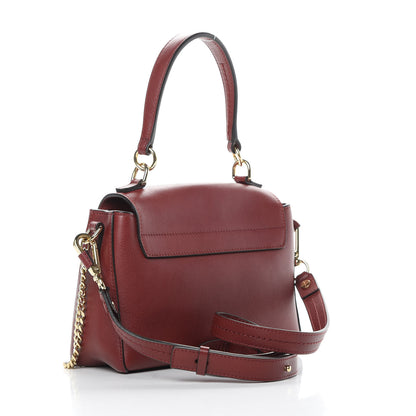 Chloe Calfskin Small Faye Day Shoulder Bag Sienna Red 3 of 13