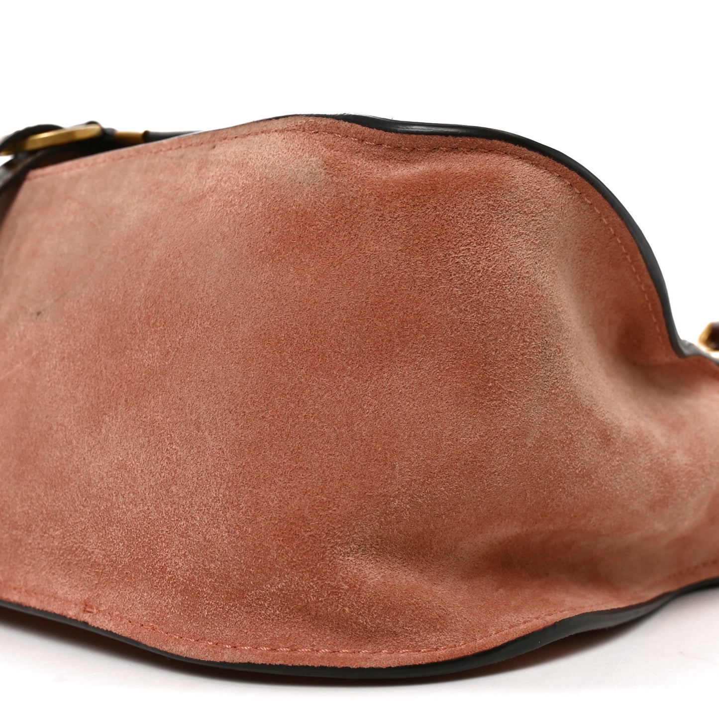 Suede Calfskin Braided Medium Marcie Double Carry Canyon Rose