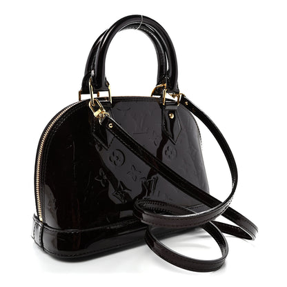 Louis Vuitton Vernis Alma BB Amarante 3 of 10