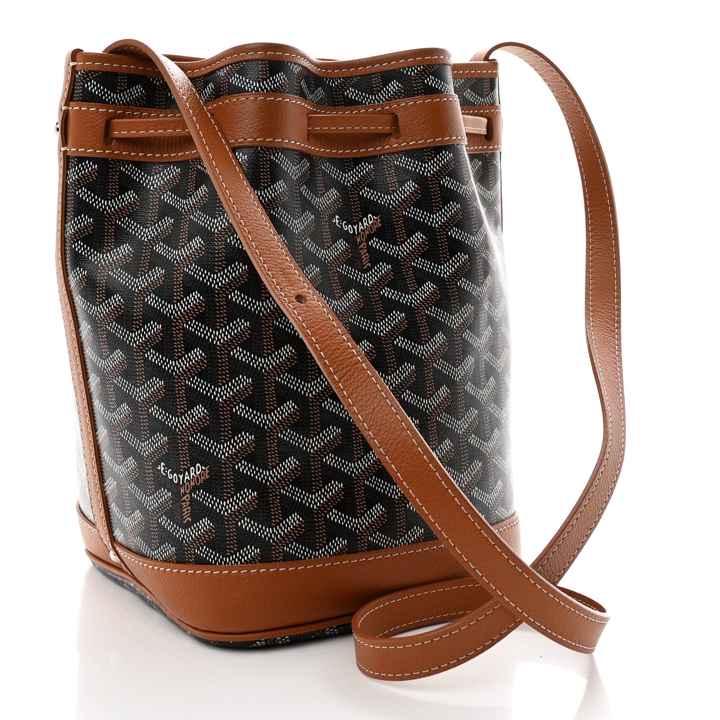 Goyardine Petit Flot Black Gold