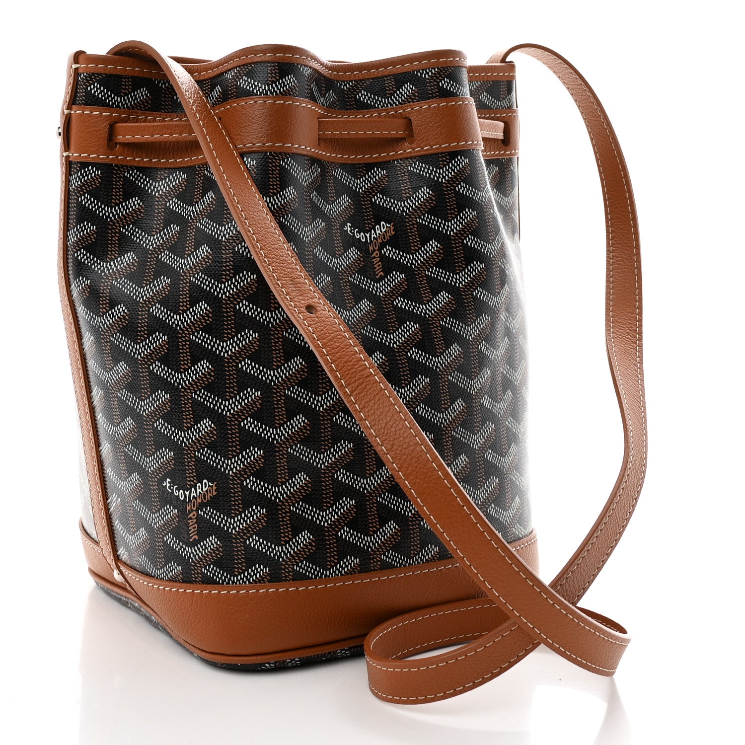 Goyard Goyardine Petit Flot Black Gold 3 of 10