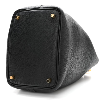Hermes Taurillon Clemence Picotin Lock 18 PM Black 10 of 11