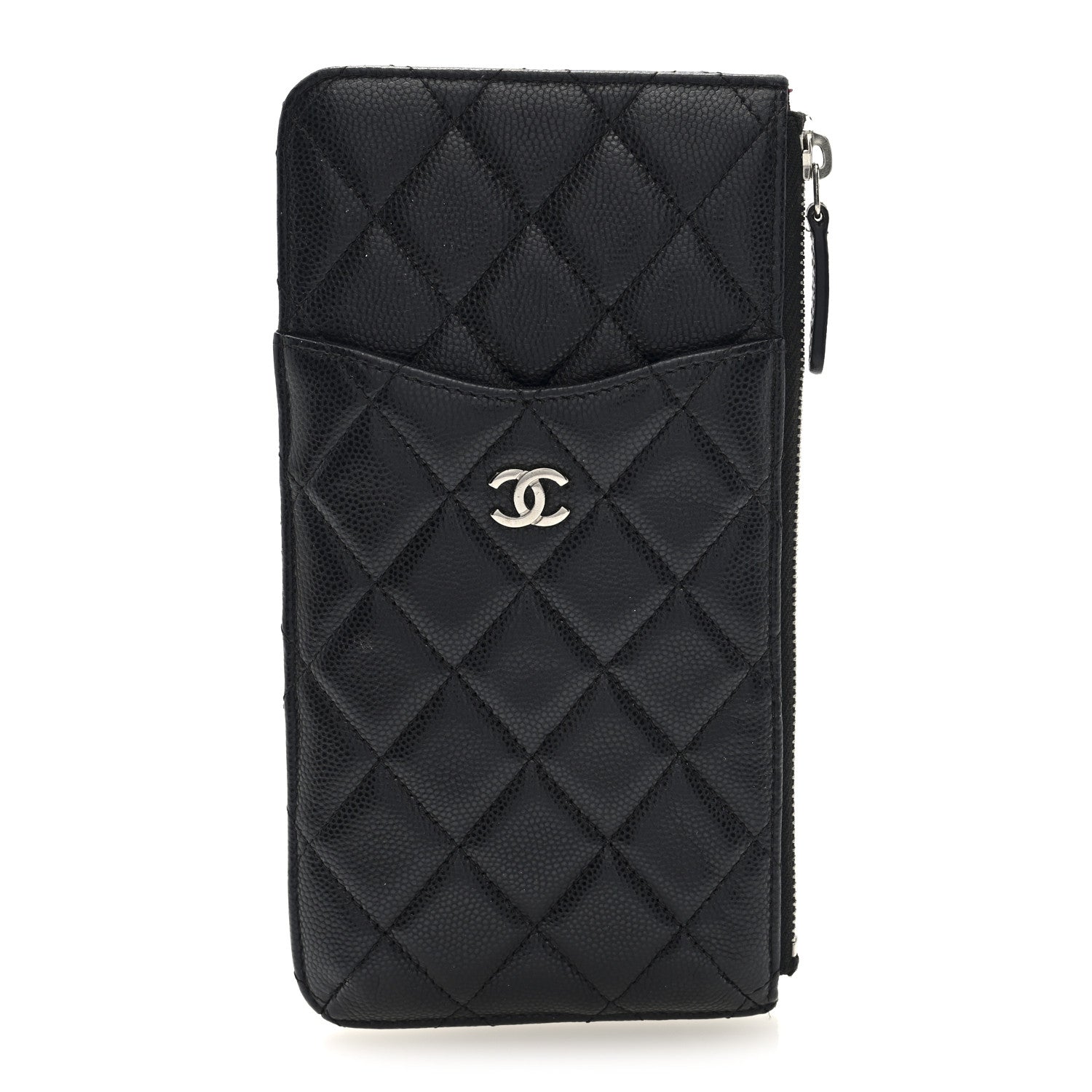 Chanel Caviar Quilted Classic iPhone Pouch Black 1 of 8