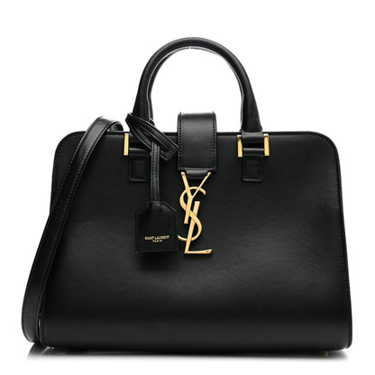 Saint Laurent Calfskin Monogram Baby Cabas Black 1 of 18