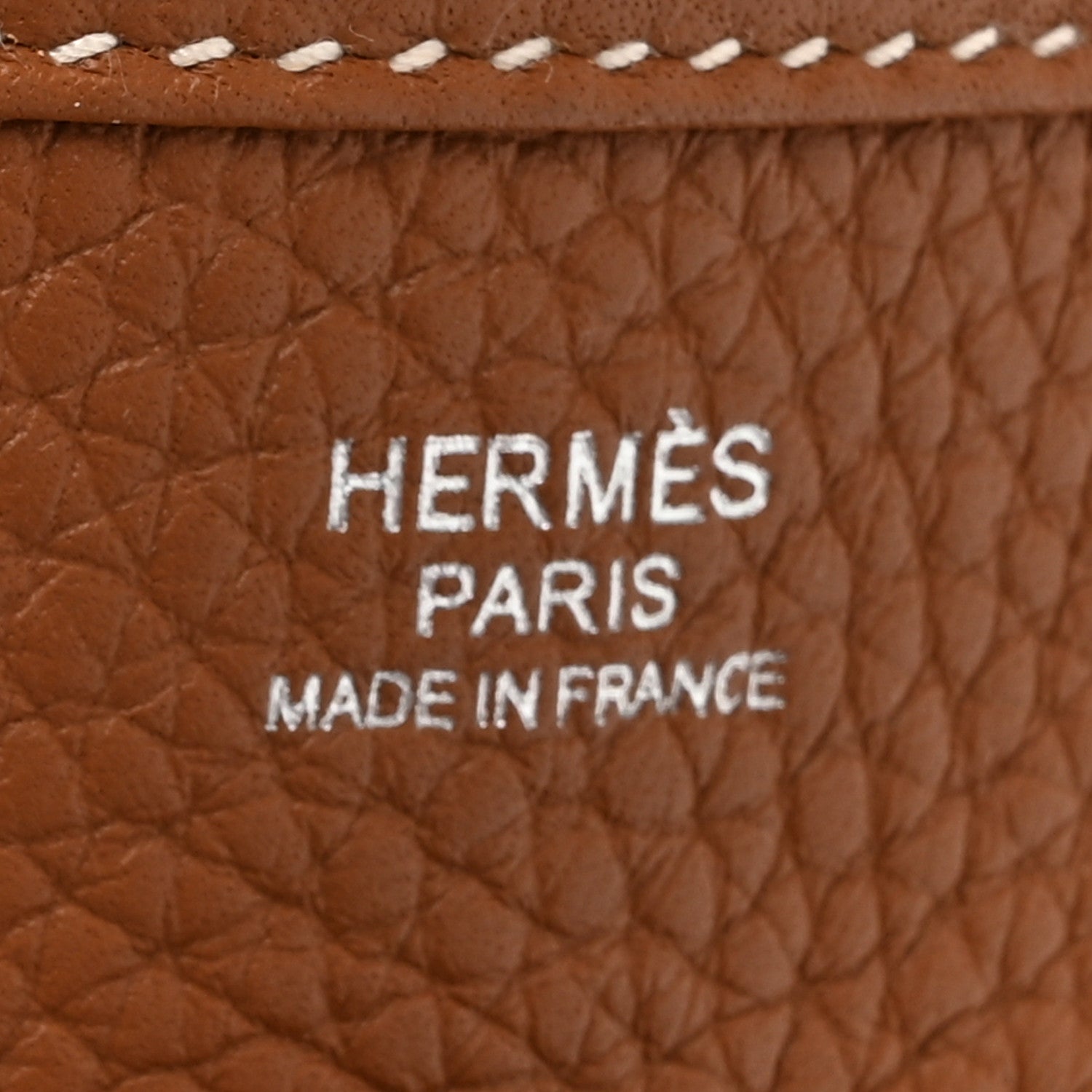 Hermes Taurillon Clemence Evelyne III PM Gold 6 of 13