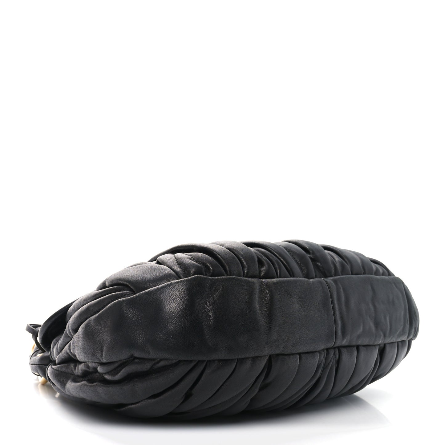 Nappa Matelasse Coffer Hobo Black
