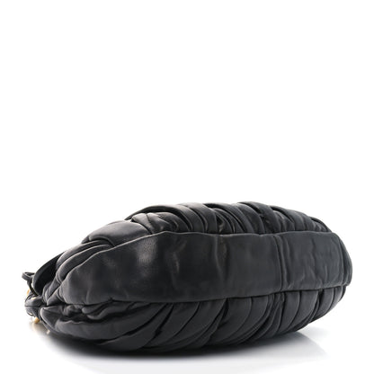 Miu Miu Nappa Matelasse Coffer Hobo Black 4 of 9