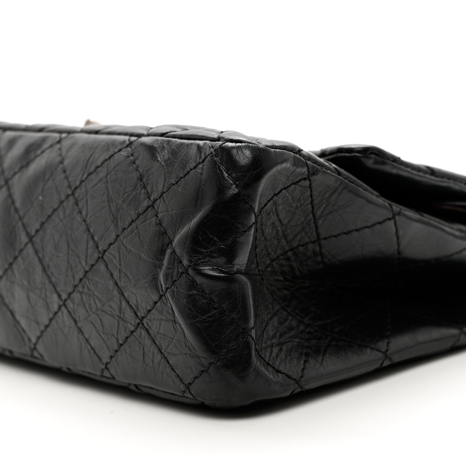 Chanel Aged Calfskin Quilted 2.55 Reissue 227 Flap Black 9 of 10