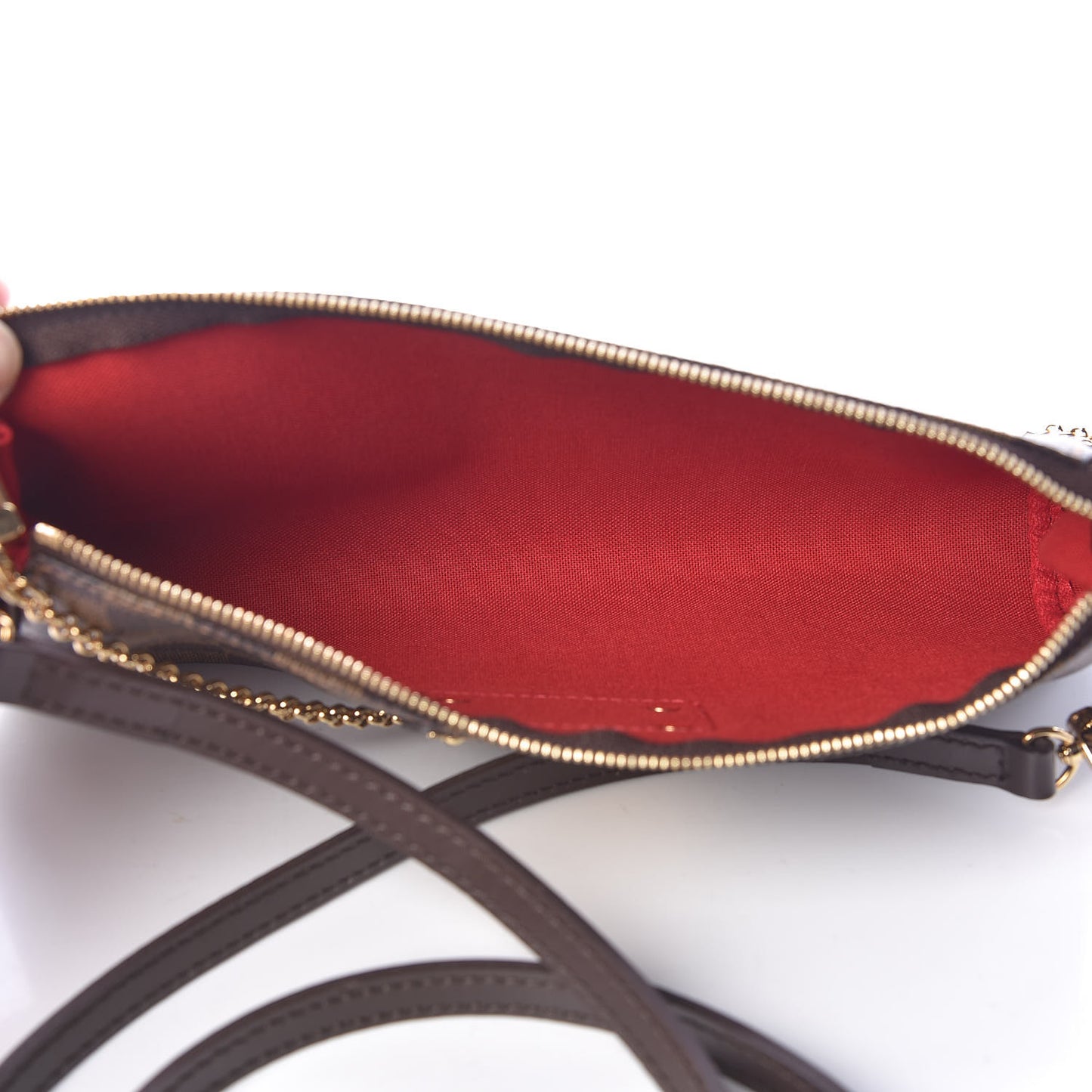 Damier Ebene Eva Clutch