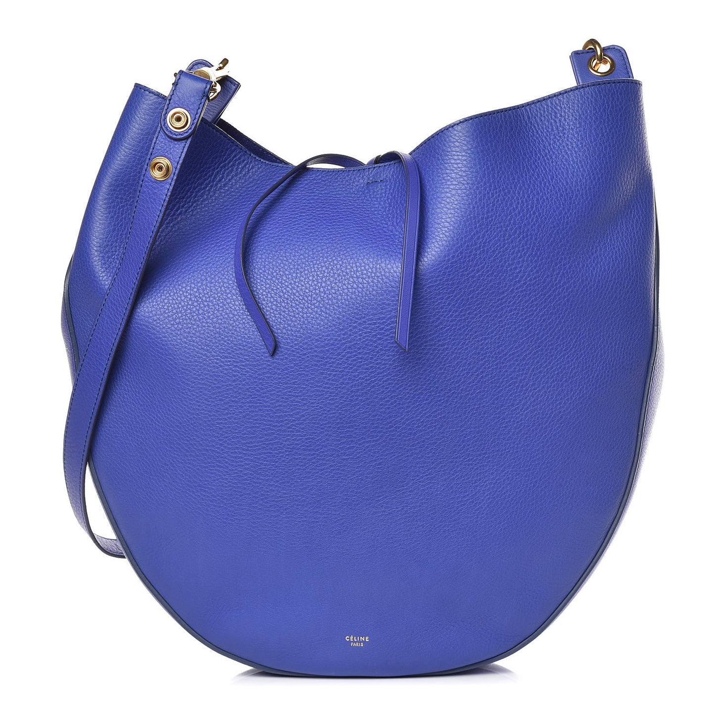Supple Calfskin Large Hobo Indigo