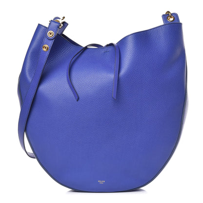 Celine Supple Calfskin Large Hobo Indigo 1 of 12