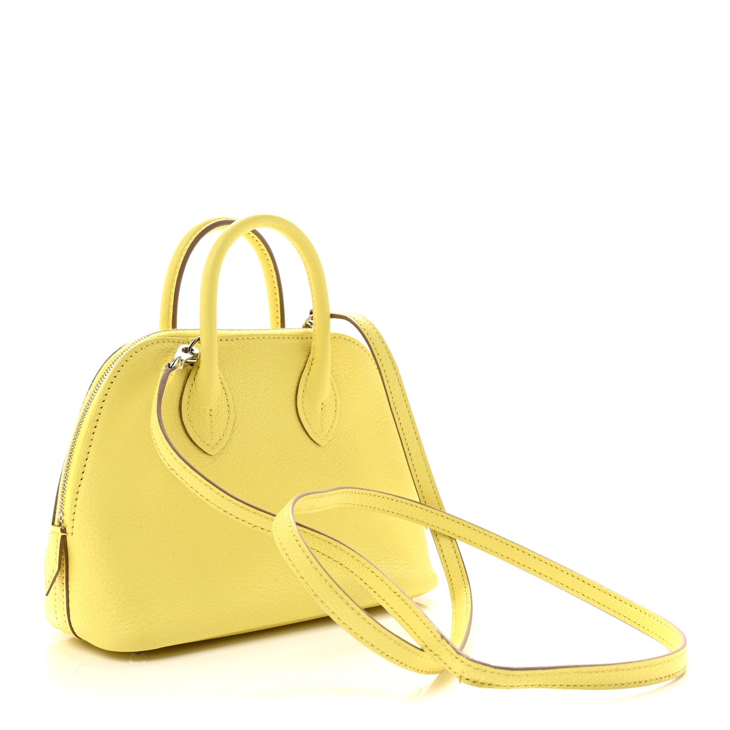 Hermes Chevre Mysore Mini 1923 Bolide Jaune Bourgeon 2 of 11