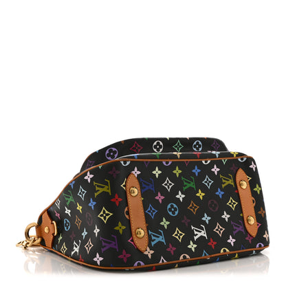 Louis Vuitton Monogram Multicolor Rita Black 4 of 10