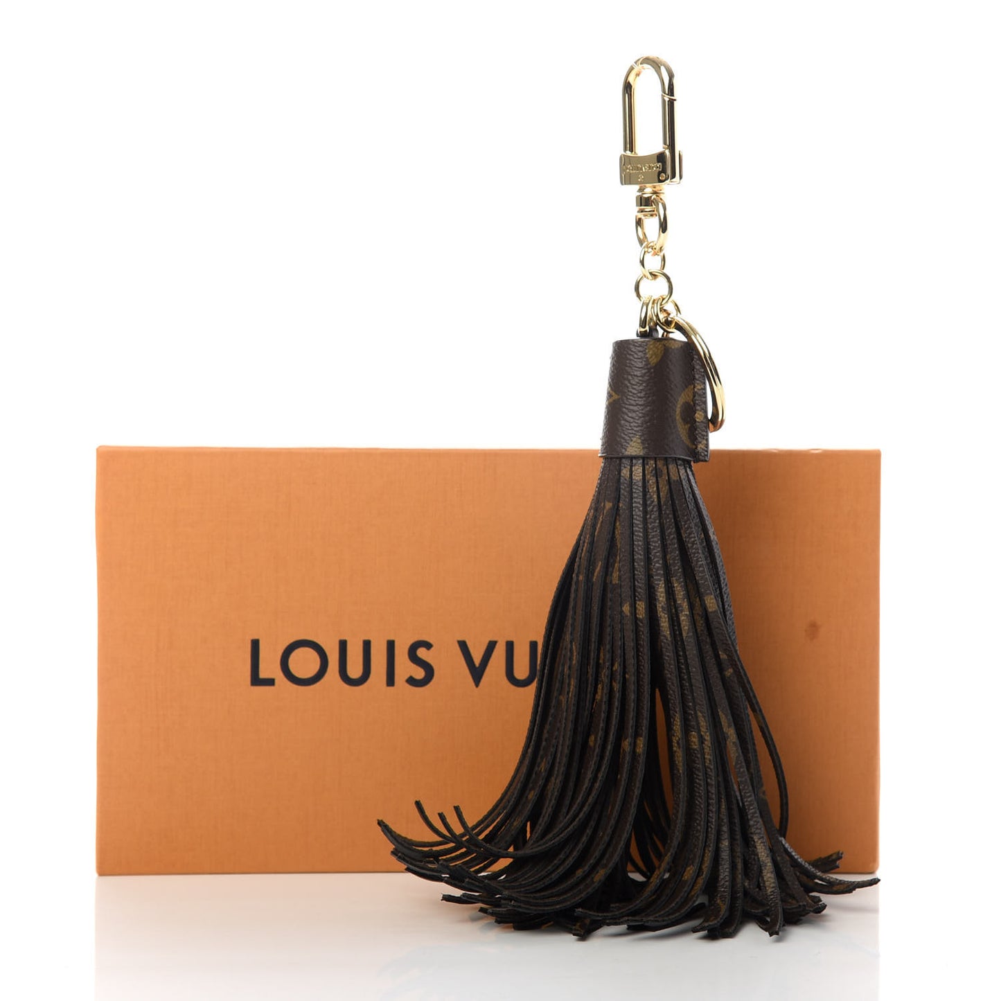 Monogram Tassel Bag Charm