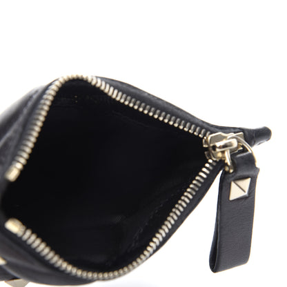 Valentino Garavani Nappa Candystud Coin Purse Black 5 of 6