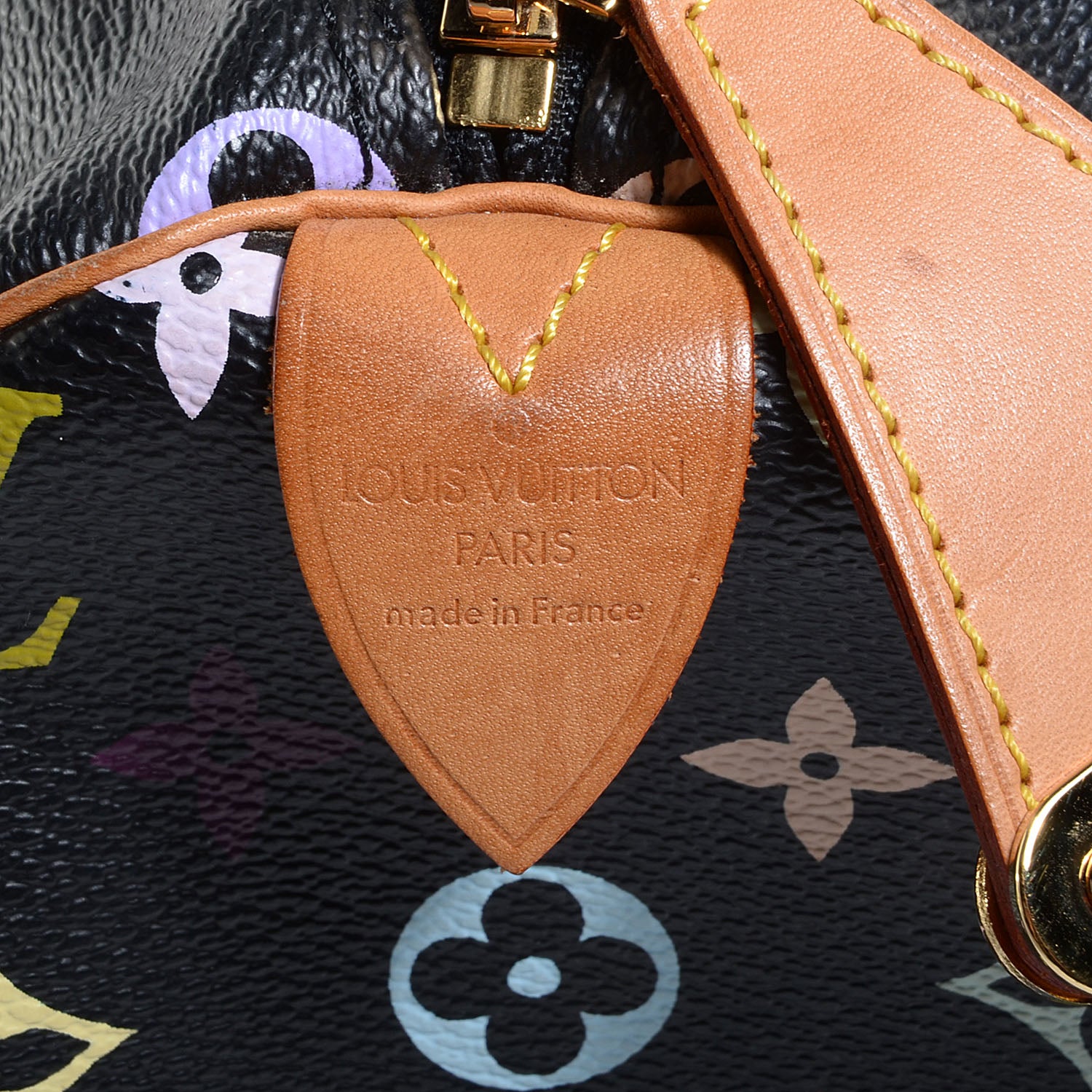 Louis Vuitton Monogram Multicolor Speedy 30 Black 7 of 7