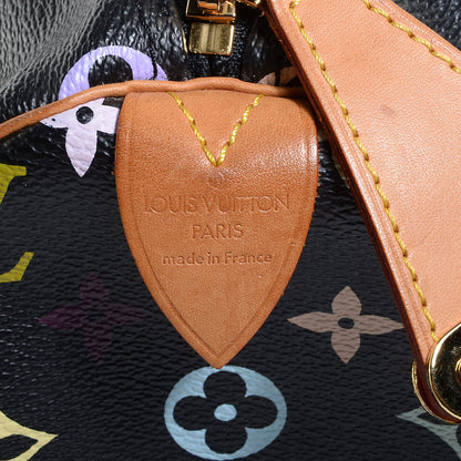 Louis Vuitton Monogram Multicolor Speedy 30 Black 7 of 7