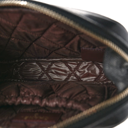 Chanel Caviar Quilted Small Curvy Pouch Cosmetic Case Black 5 of 10