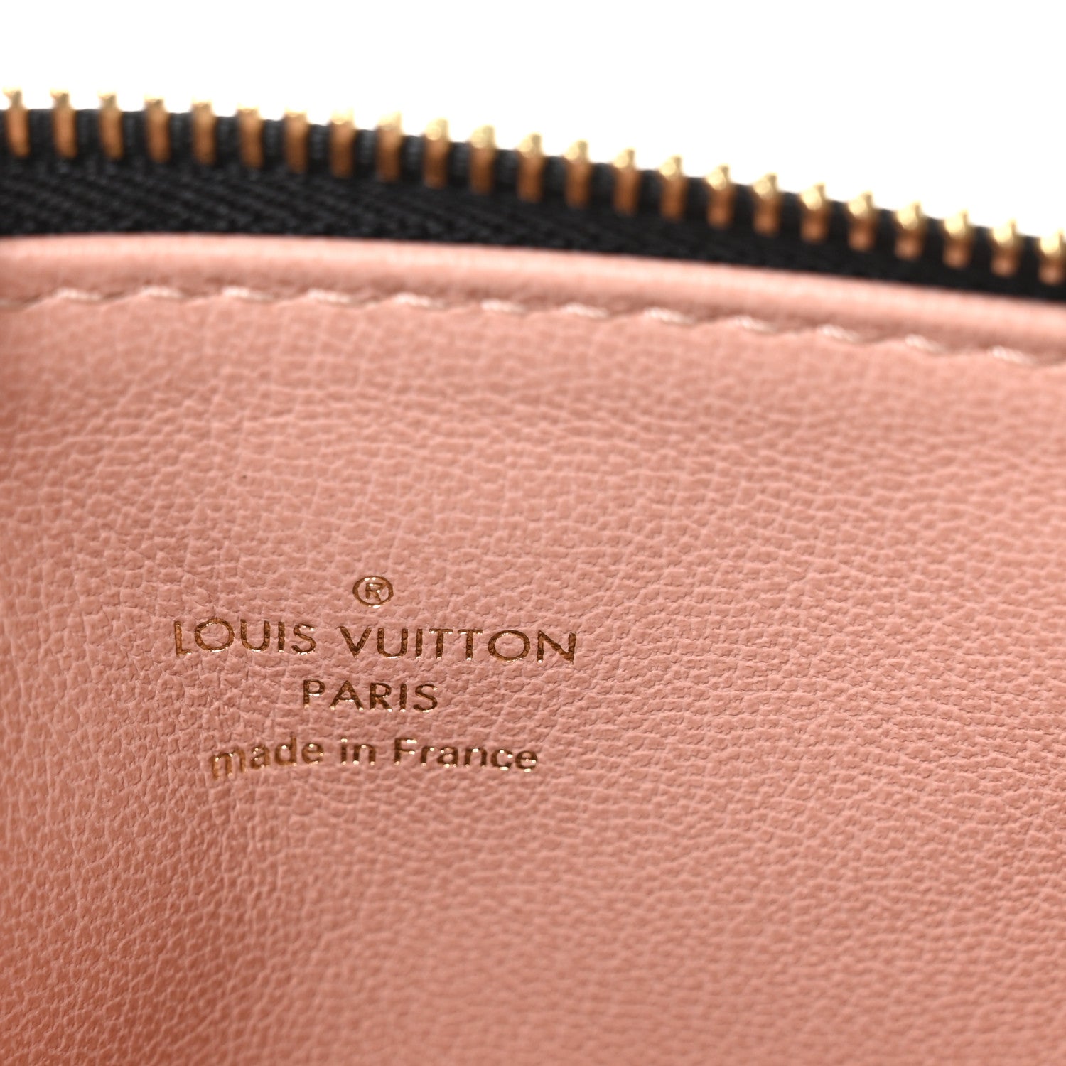 Louis Vuitton Lambskin Embossed Monogram Coussin PM Black 6 of 9