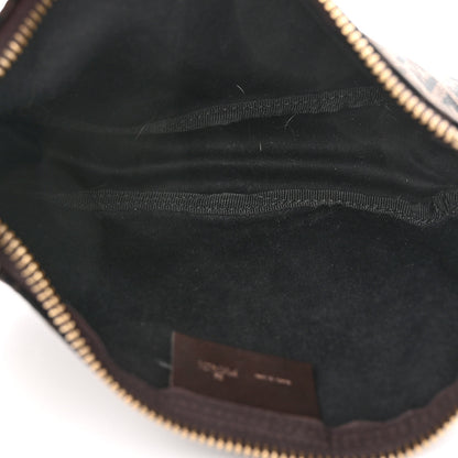Fendi Zucchino Mini Pochette Tobacco Moro 5 of 13