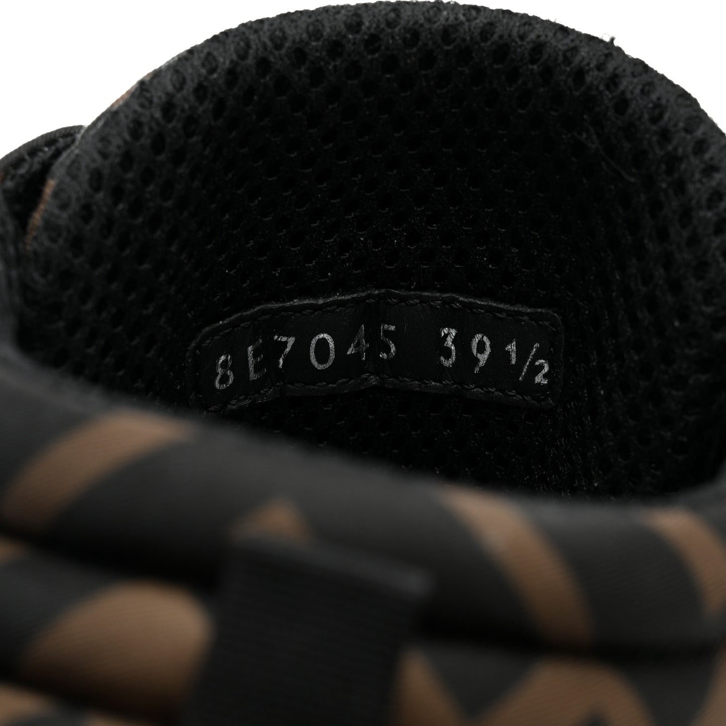 Nylon FF Reloaded High Top Sneakers 38.5 Tobacco Black