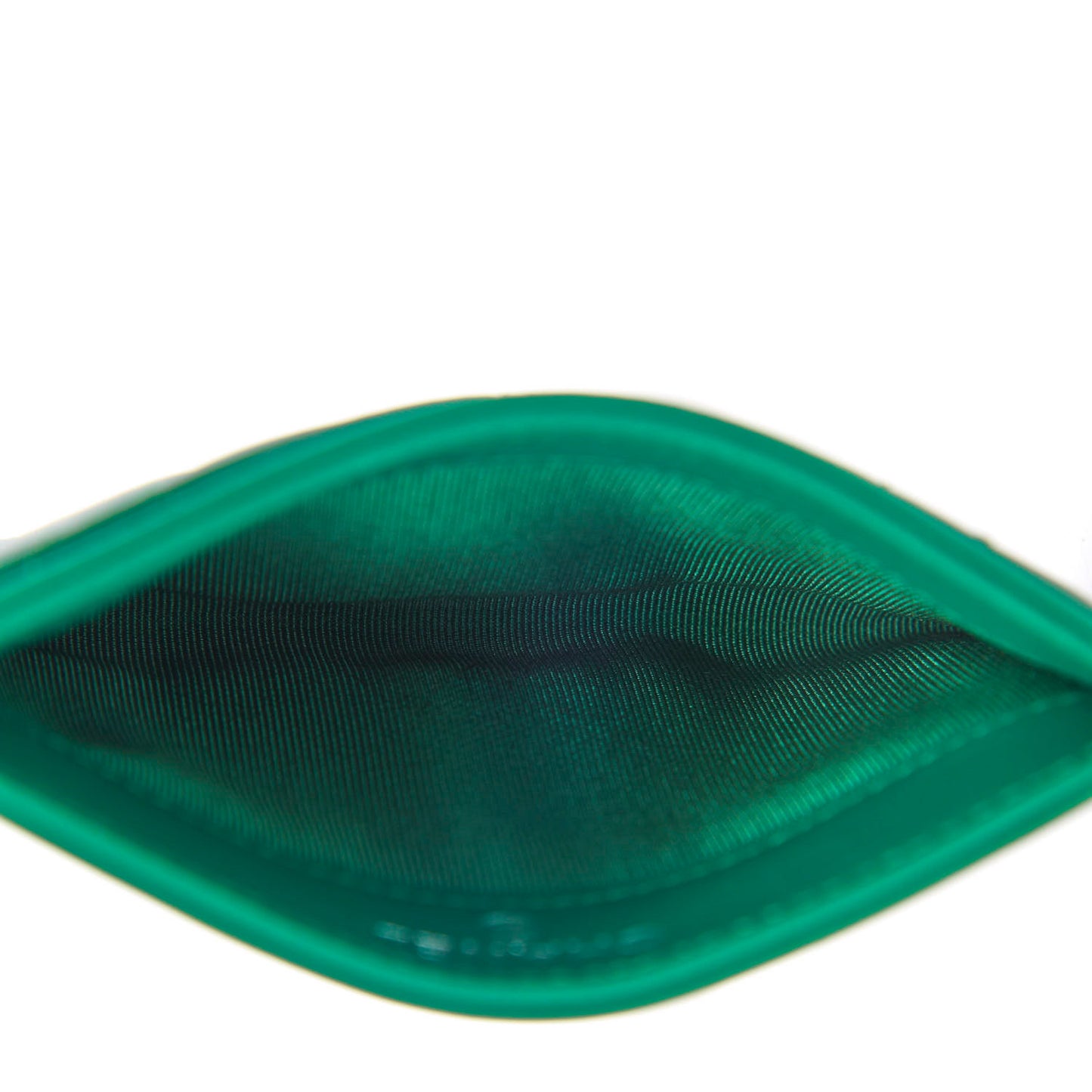 Lambskin Quilted Card Holder Green