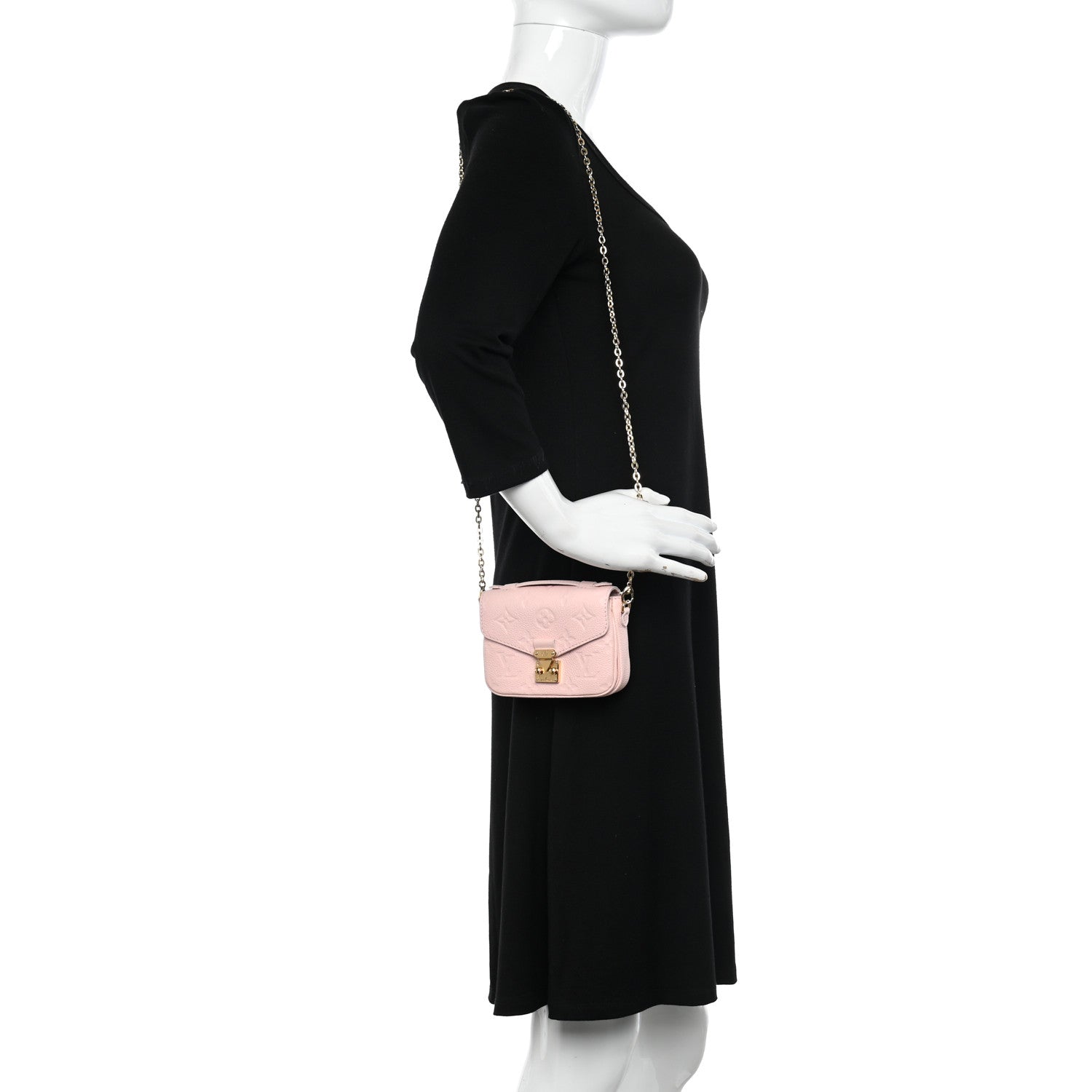 Louis Vuitton Empreinte Micro Metis Rose Pink 2 of 10