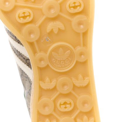 Gucci X ADIDAS GG Supreme Monogram Gazelle Wedge Sneakers 41 Beige Ebony Off White New Shamarock 6 of 9