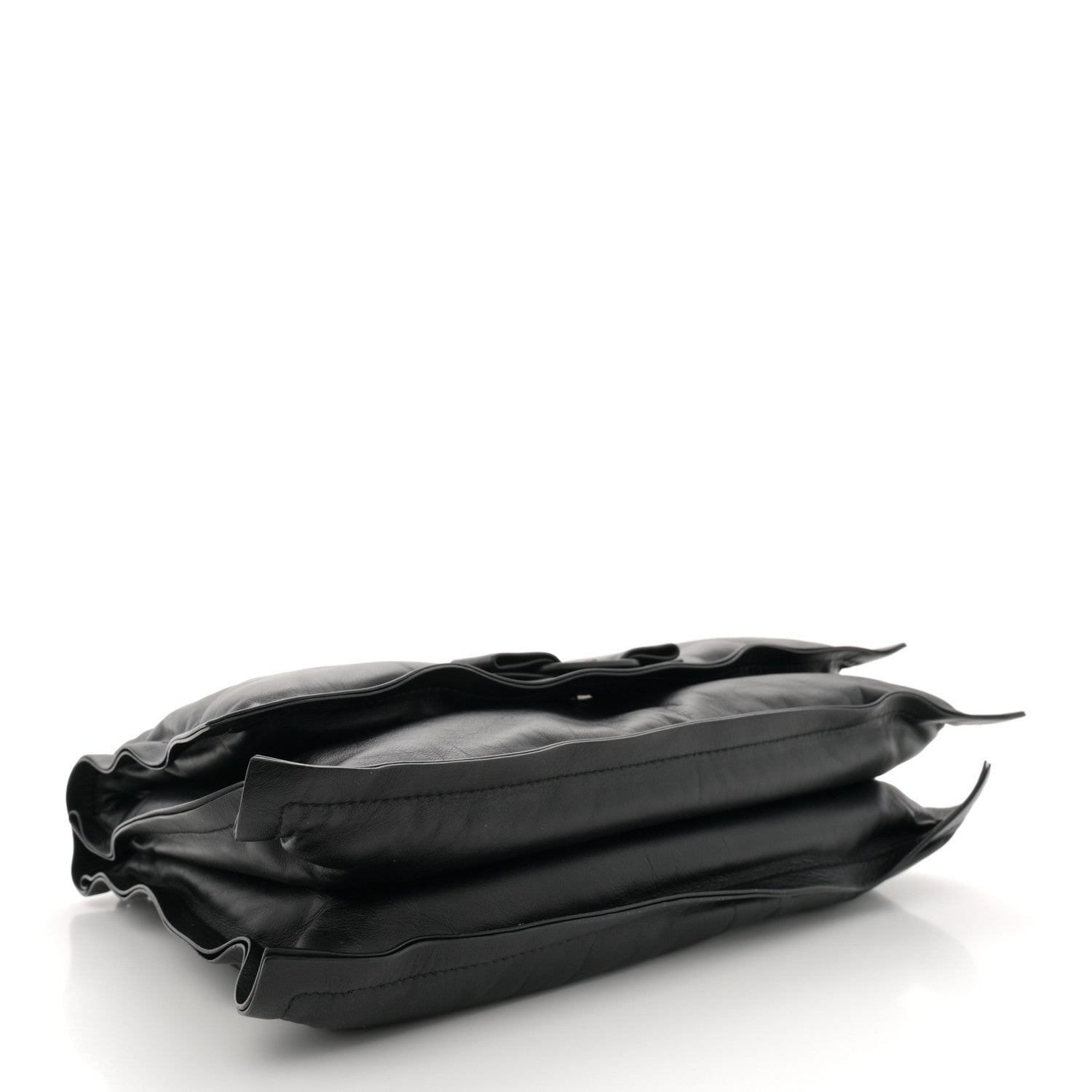 Salvatore Ferragamo Calfskin Medium Viva Bow Shoulder Bag Black 4 of 11