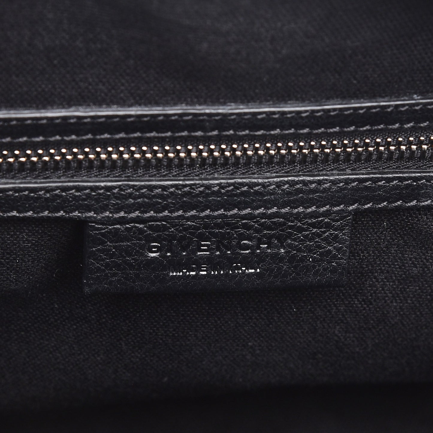 Sugar Goatskin Small Antigona Black