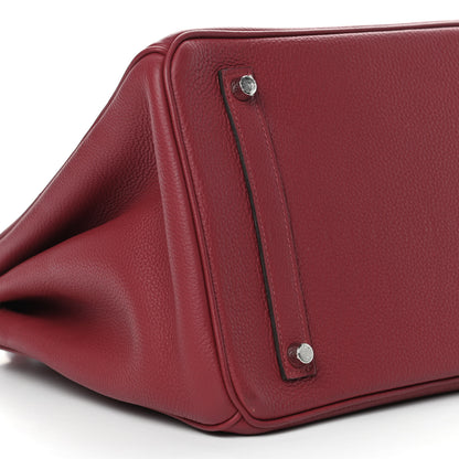 Hermes Togo Birkin 35 Rouge Grenat 7 of 9