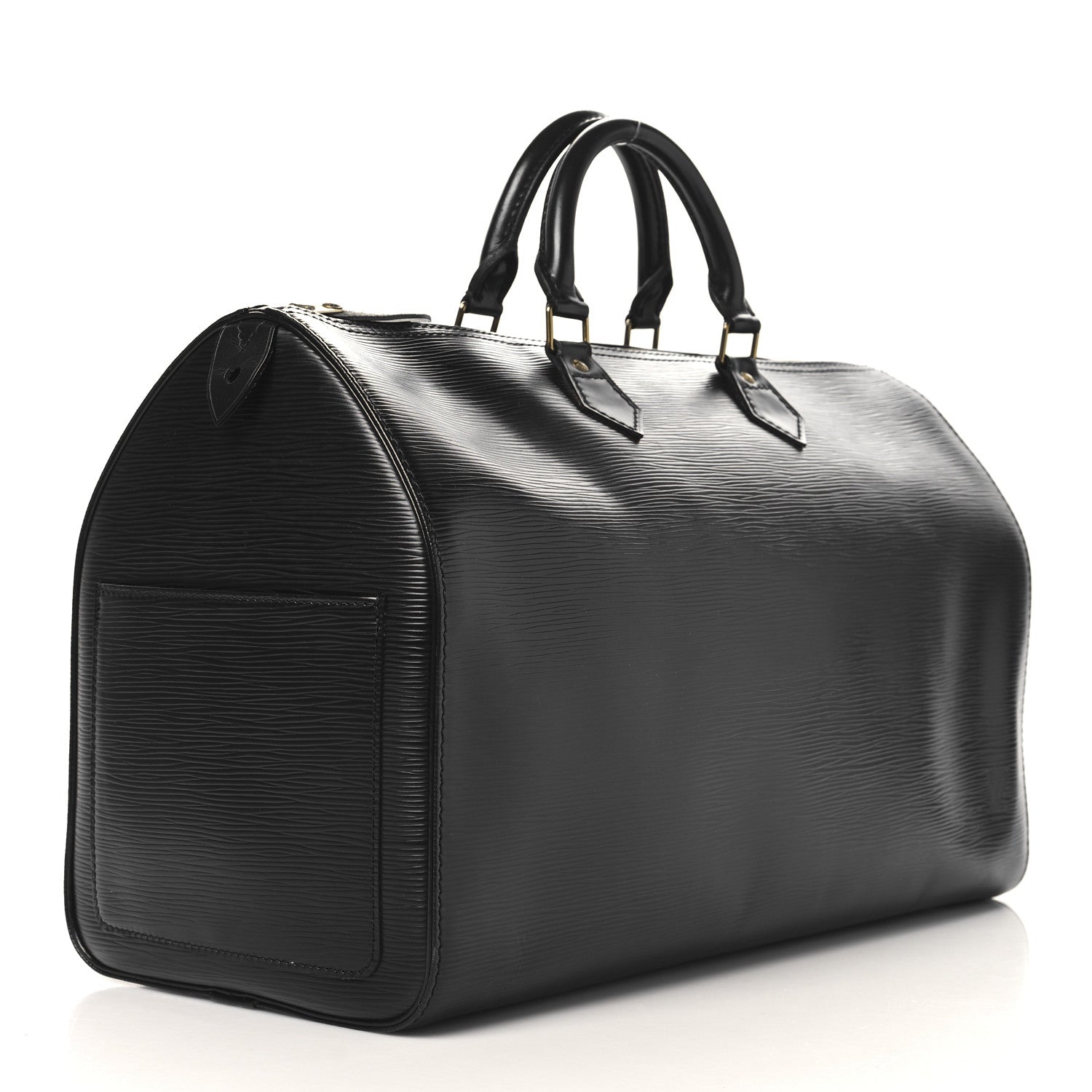 Louis Vuitton Epi Speedy 40 Black 2 of 9