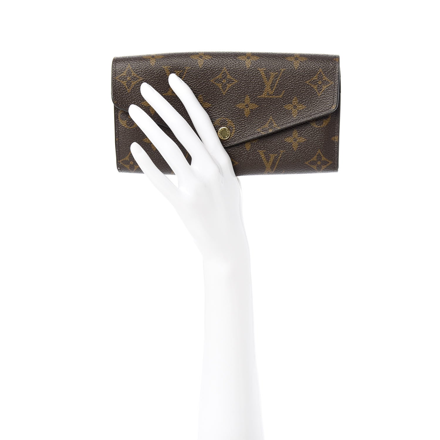 Louis Vuitton Monogram Sarah Wallet NM 2 of 6