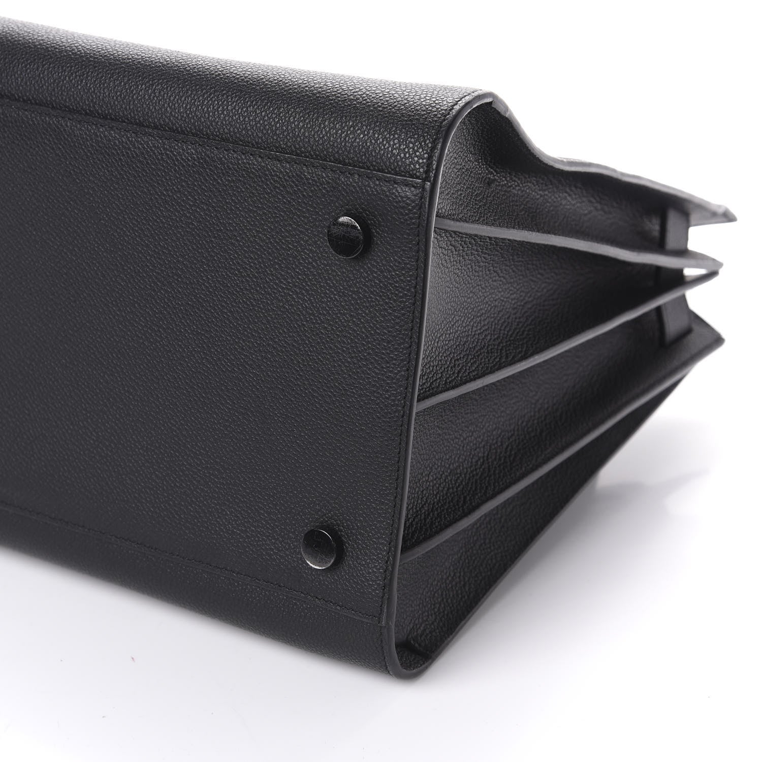 Saint Laurent Grained Calfskin Large Sac De Jour Carryall Black 10 of 10