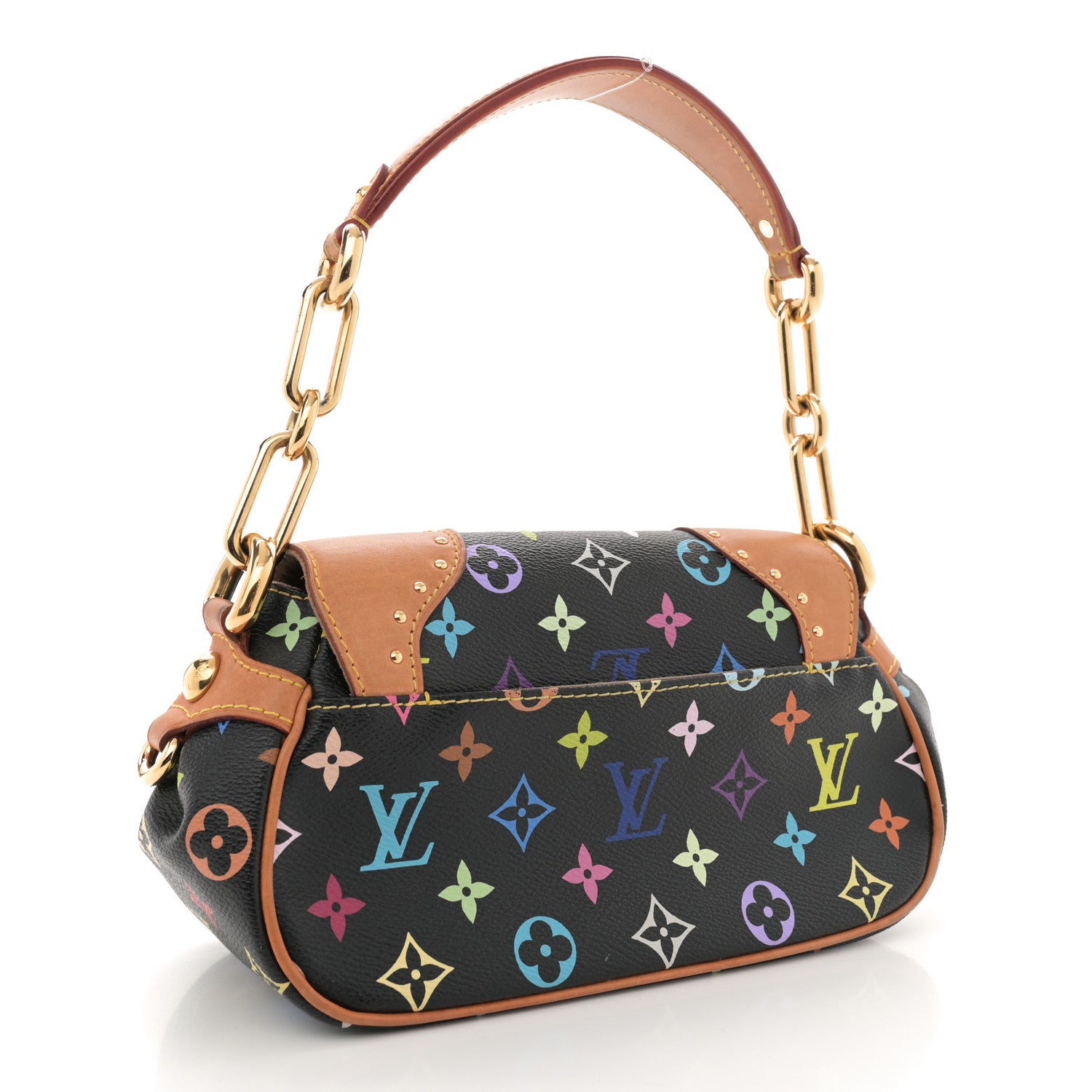 Louis Vuitton Monogram Multicolor Marilyn Black 2 of 12