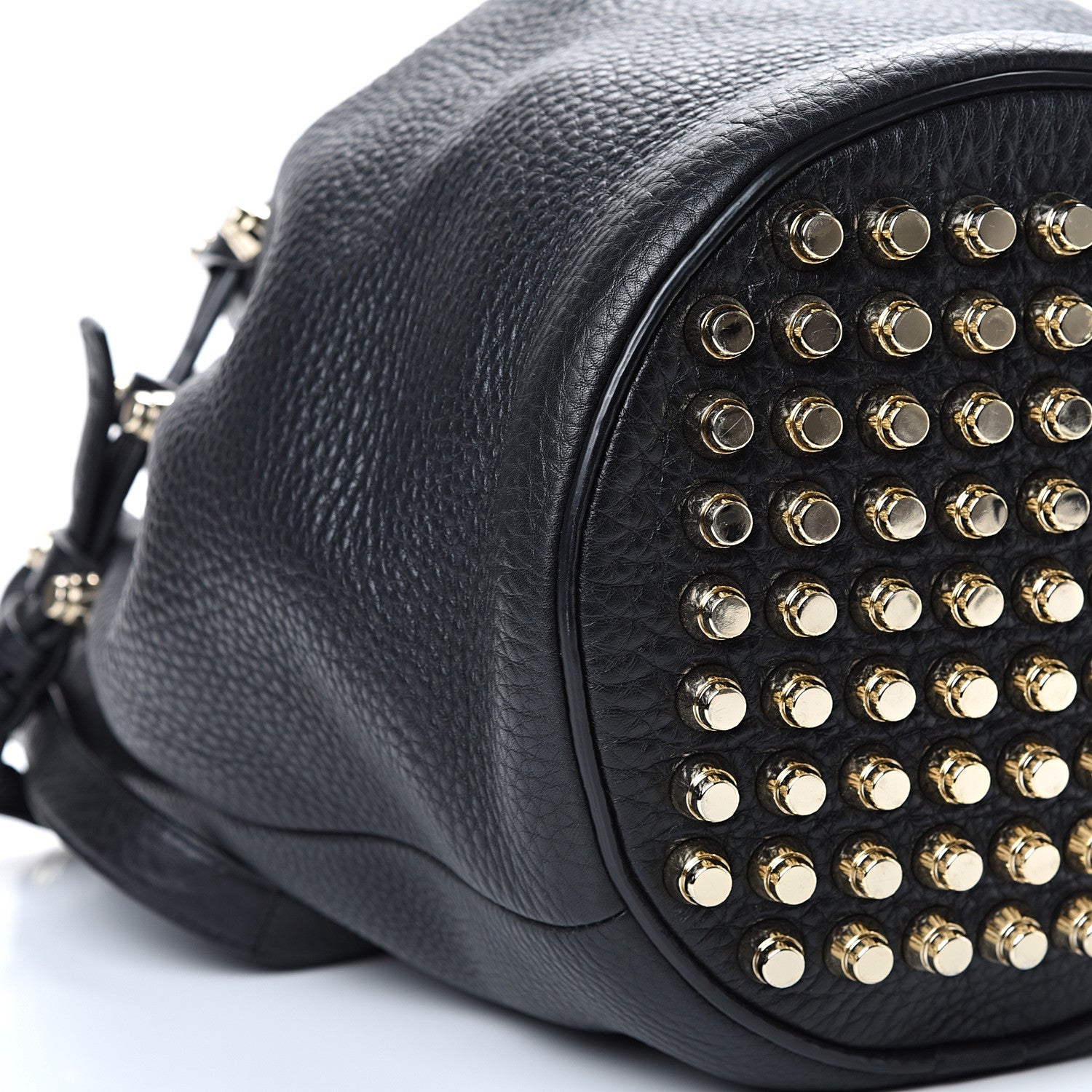 Alexander Wang Pebbled Lambskin Diego Bucket Black Nickel Hardware 9 of 10